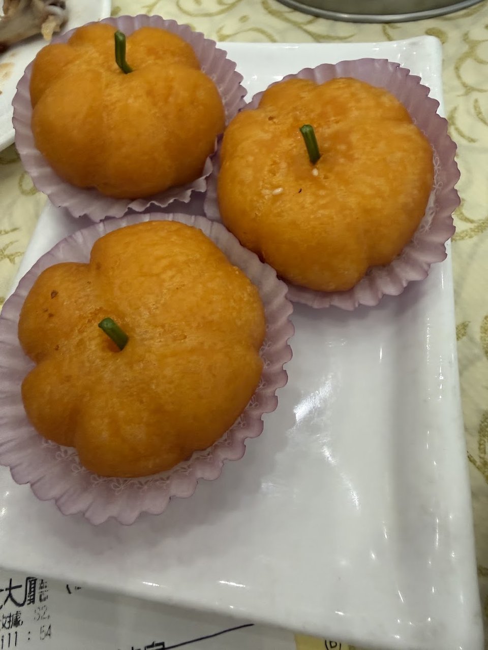 Pumpkin Pastry with Salted Egg Yolk